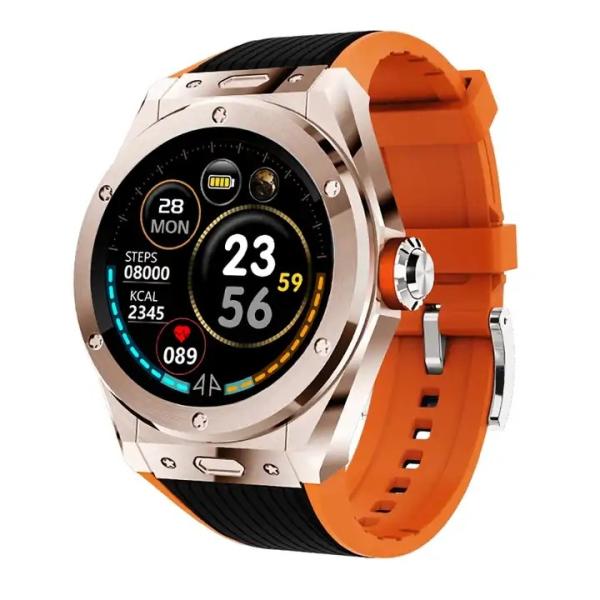 New Luxury BLE Answer Call Smart Watch Men Full Touch Dial Call Fitness Tracker
