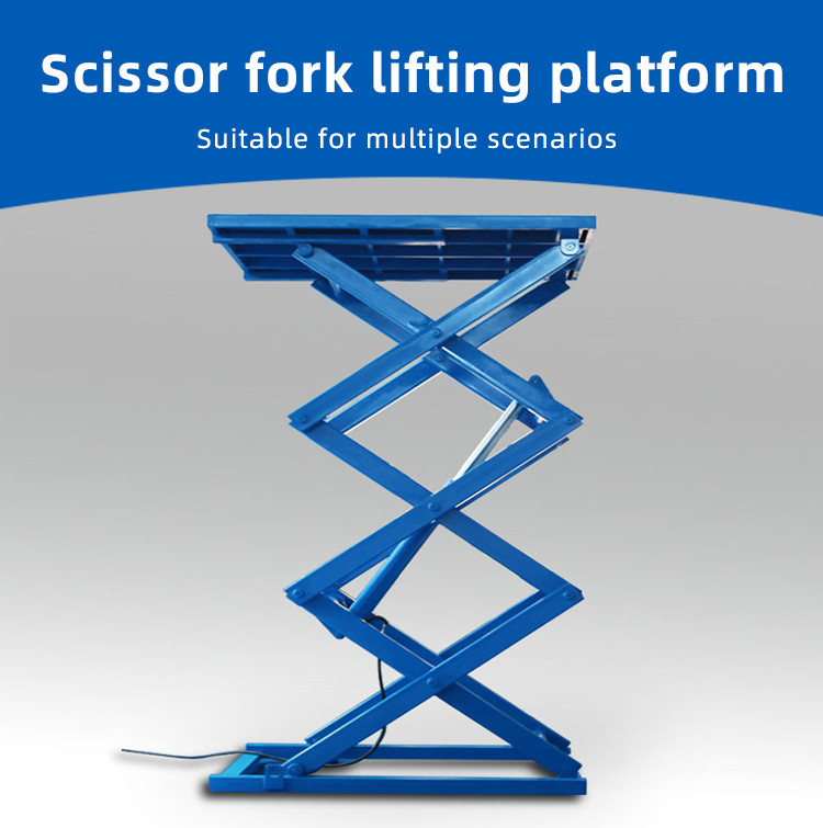 Unmovable Hydraulic Scissor Lift Vertical Electric Hydraulic Table Lift