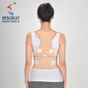 China Truebody posture corrector adjustable neoprene back support belt on sale