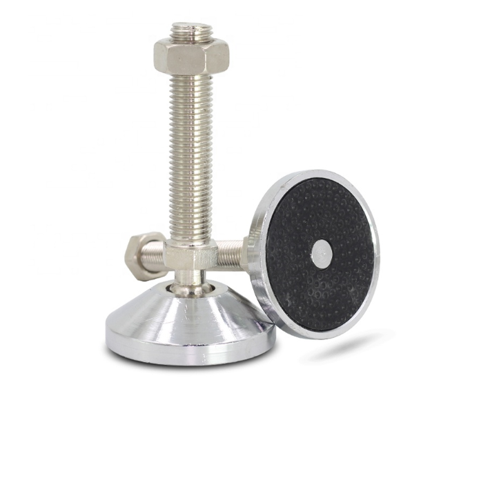 Adjustable Foot Cup Screw For Foundation Bolts And Anti Vibration Pad Leveling Leg Feet