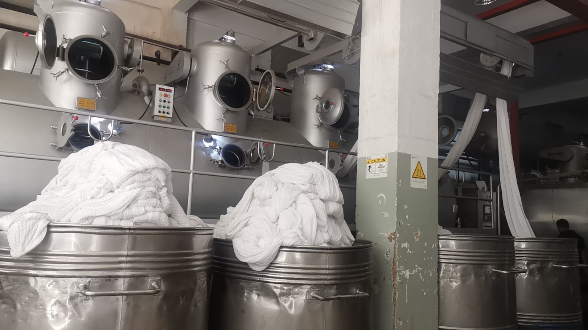 Energy Saving SUS 316L Liquor Ratio Overflow Dyeing Machine