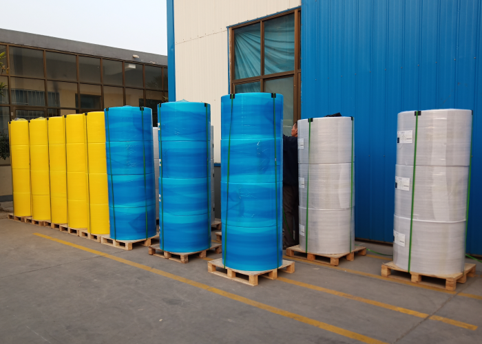 black image Thermal Paper jumbo rolls widths oem