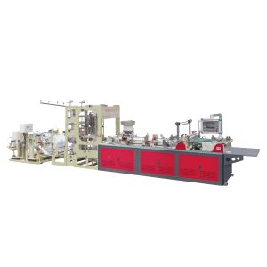 double unwinding PE slider zipper bag making machine