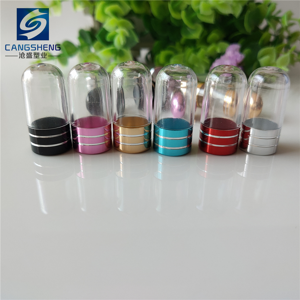 ISO9001 Small Plastic Pill Containers 2ml Single Capsule