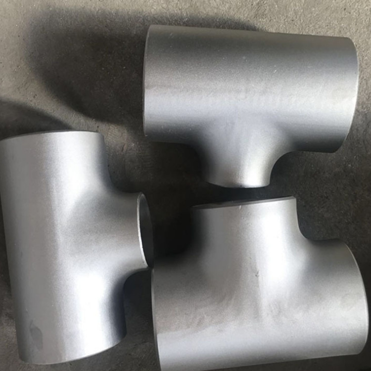 Duplex Stainless Steel Butt Welding Fittings UNS S31803 Reducing Tee 3 X 2 ASME B16.9