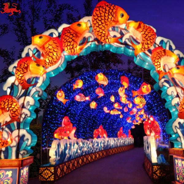 Shopping Mall Chinese Festival Lantern Shape Custom Personalised Chinese
