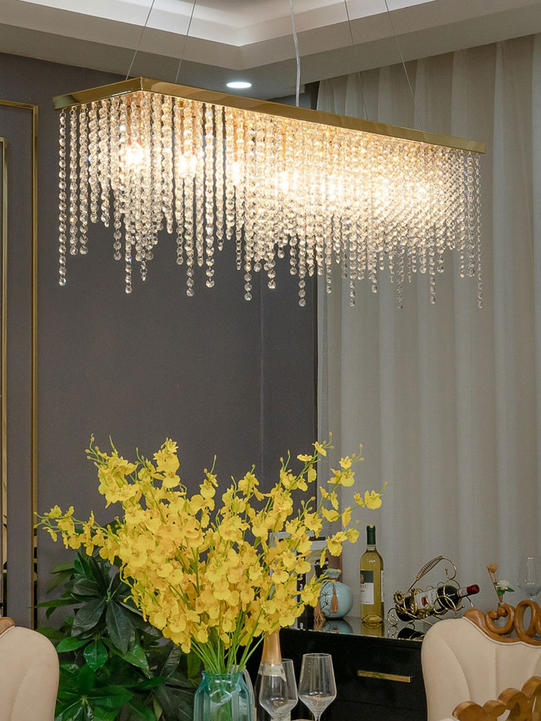 Nordic home decoration crystal chandelier restaurant extra large chandelier(WH-CA-106)