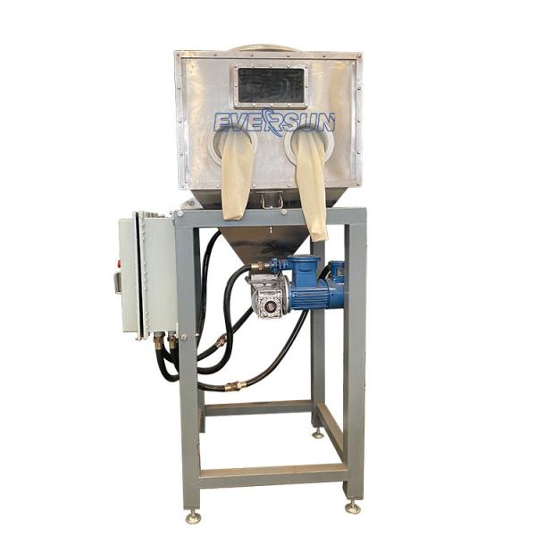 Chemical Powder Conveying Manual Bagging Vacuum Conveyor Dust Free Feeding