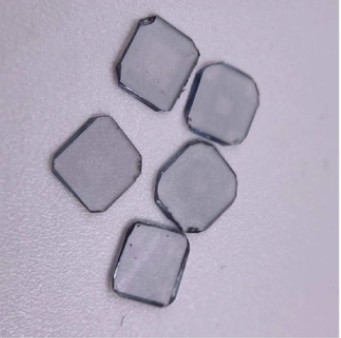 HPHT IIA Type Colorless White Diamond Plate Lab Grown Diamond Plate 111 110 100 Orientation square Round Shape