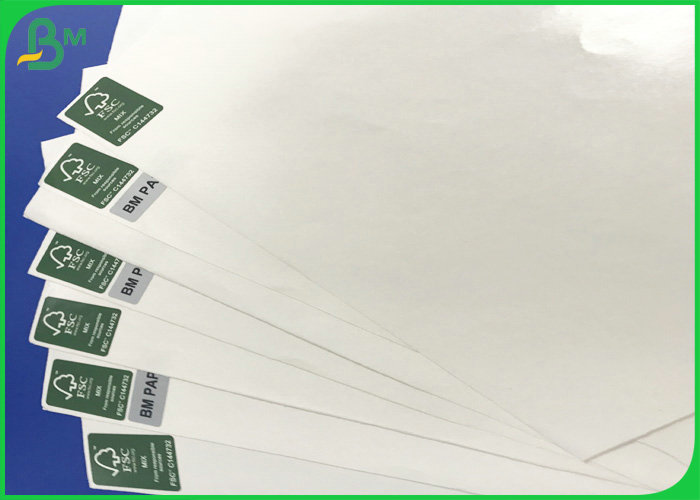 Food Grade 300gram 350gram One Side PE Coated Paper For Making Food Boxes