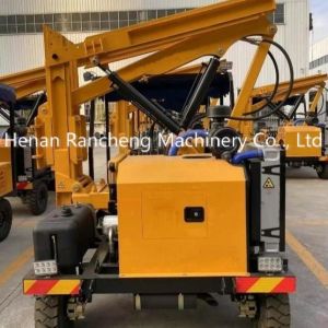 Solar Pile Driver With 6m Frame Post Crawler Ramming Machine