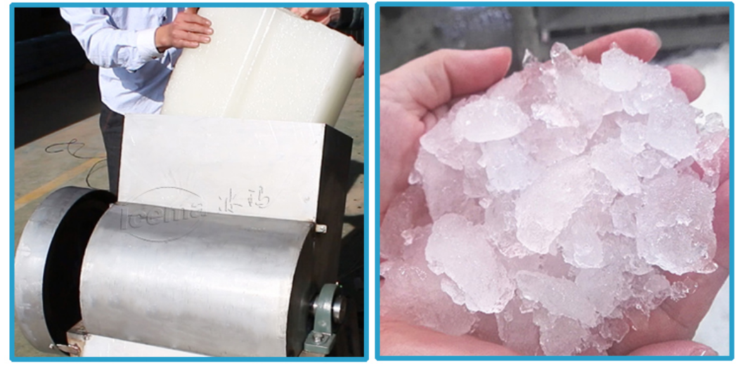 Outdoor Industrial Ice Crusher Machine For Concrete Cooling