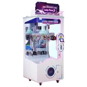 Playfun High Quality Coin Operated Probability Controllable Lucky Planet Clip