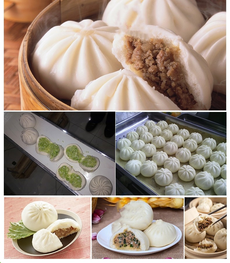 Momo Maker With Baozi Tray Arrange Philippines Pork Steamed Bun Making Machine