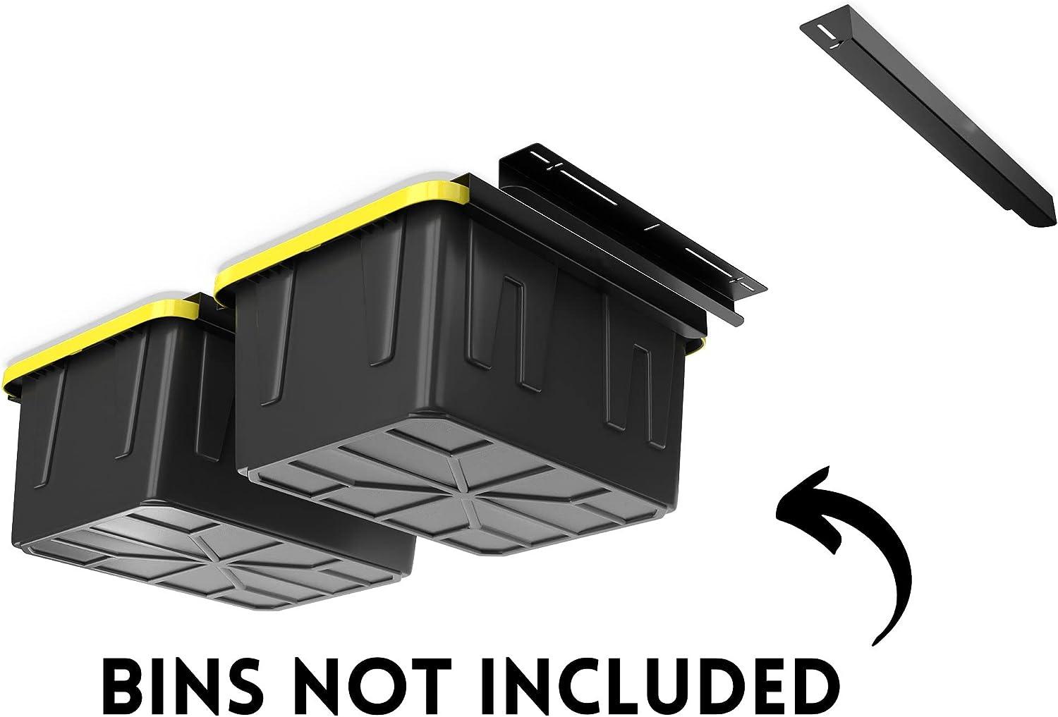Efficiently Organize Your Garage with Garage Storage Alloy Steel Overhead Tote Slide