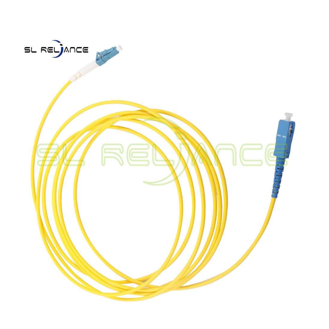 1m 2m 3m Fc To Lc Fiber Patch Cord Optical Fiber Jumper PVC Material