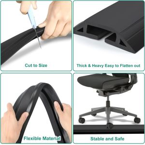 Black With Self-Adhesive Tape Customizable And Versatile