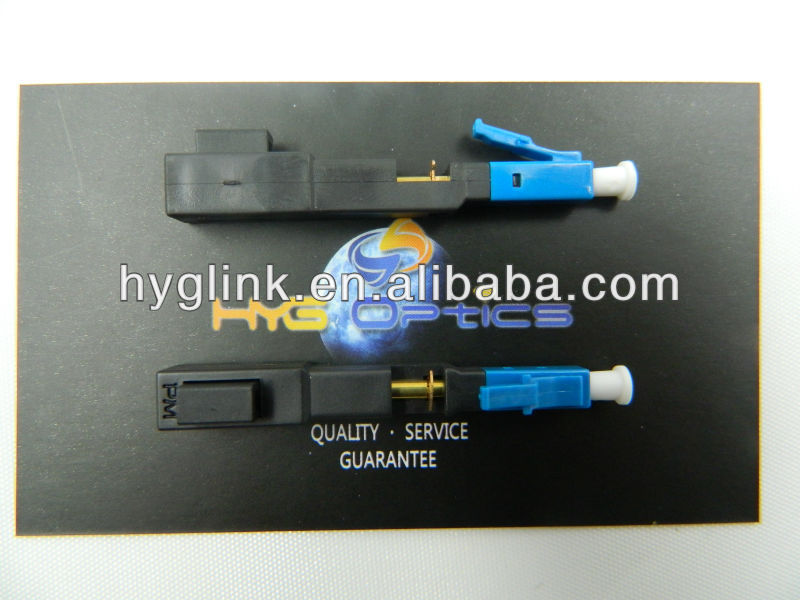 Fiber optic LC/UPC fast connector