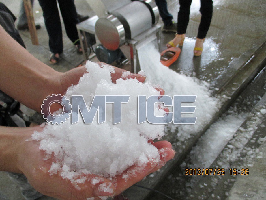 High Productivity Block Ice Crusher Erosion Resistant Smooth Operation