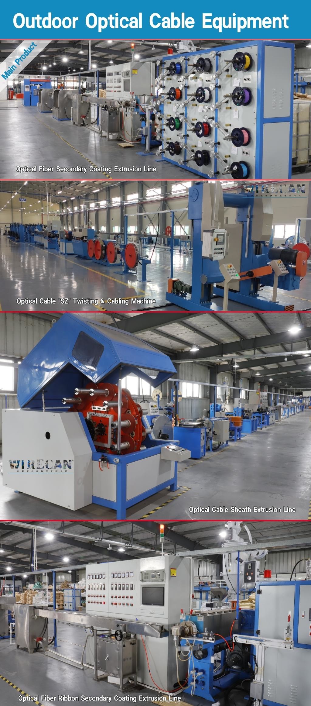 φ90 Optical Fiber Cable Sheath Extrusion Line: High-Performance Cable Manufacturing Solution