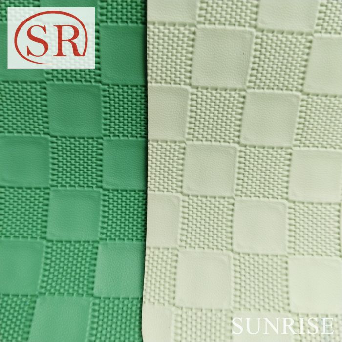 Embossed Scratch-resistant Stretch Lychee Pattern PU Leather Waterproof Decorative for Sofa Bags Outdoor Home Textile Use