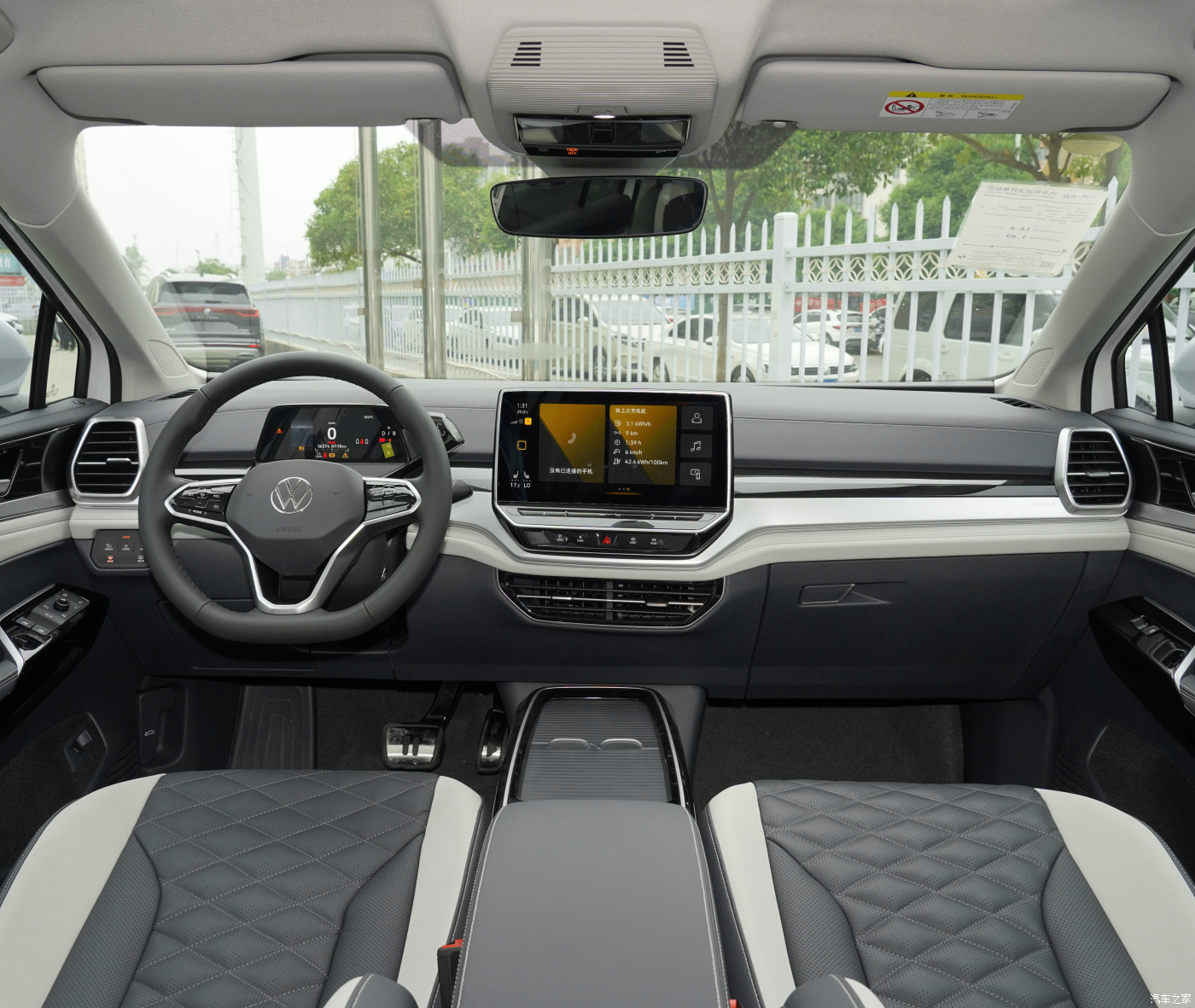 ID. 6 Crozz SUV EV Cars Panoramic Sunroof Multi Function Left Steering