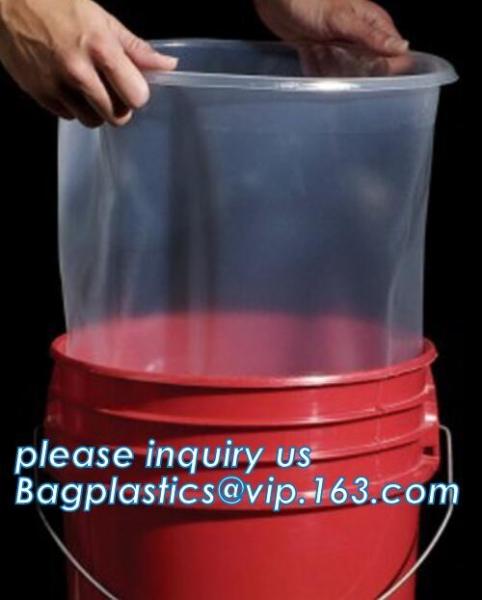 Bucket Liner Disposable Pail Liner, Drum Inserts & Liners, Plastic Protective