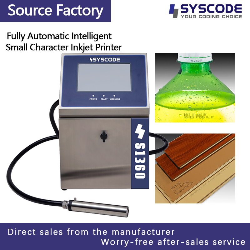 CIJ Printer for Juice Production Lines - IP66 rated inkjet coder specifically