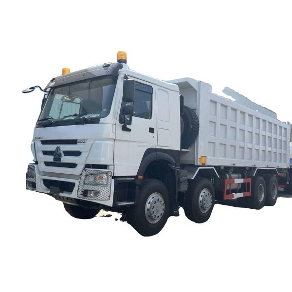 Second Hand 6x4 8x4 Howo 12 Wheeler Dump Truck 375 Tipper Truck For Highway