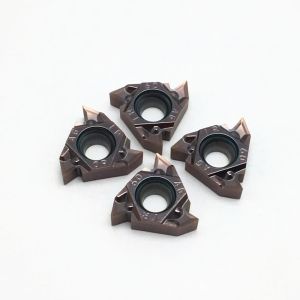 1 Pitch Cvd Coated Inserts , Tungsten Carbide Threading Inserts