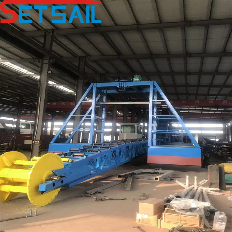 River Mining Diamond Dredger with Chain Bucket and Centrifuge