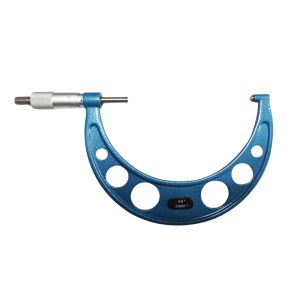 5-6" Outside Micrometer Precision Machinist Tool with Carbide Anvil for Durable