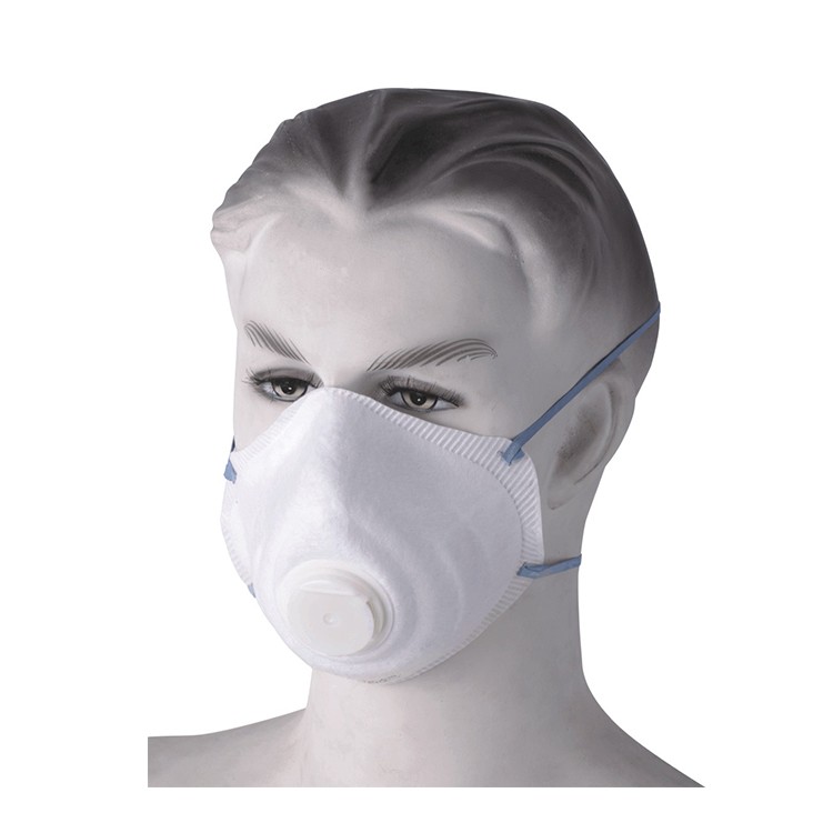 Earloop Valved Respirator DM028 V Anti-dust Moulded EN149 FFP3 Dust Masks with Valve