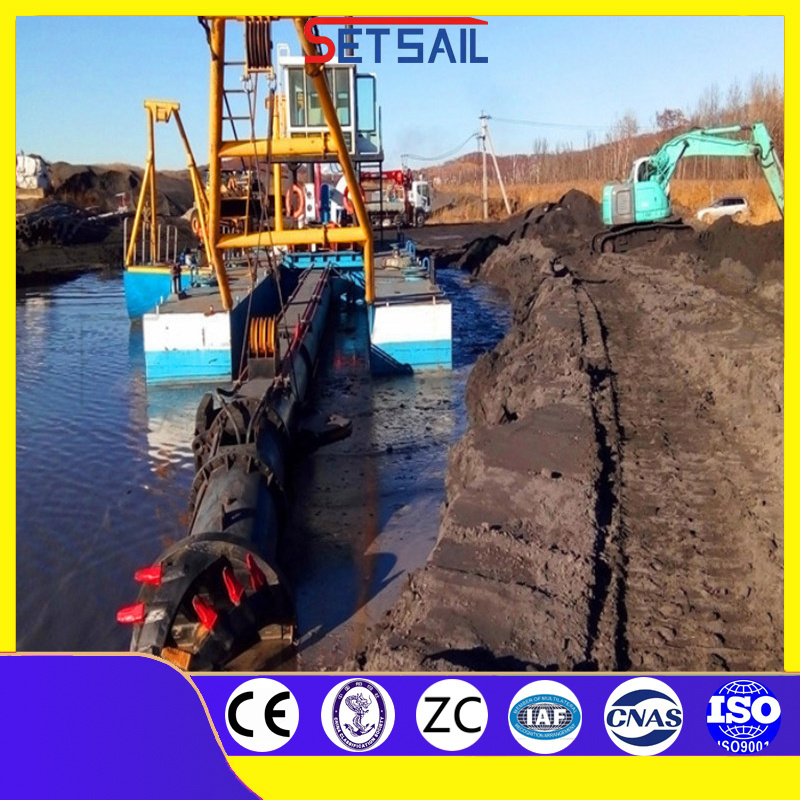 Hydraulic Diesel Engine 10 Inch Cutter Suction River Sand Boat