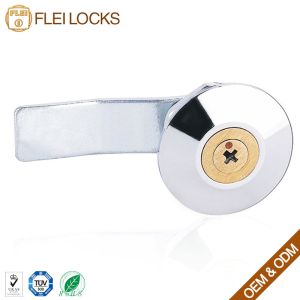 China Electrical Cabinet Cylinder Cam Lock , Wear Resistant Slotted Cam Lock on sale