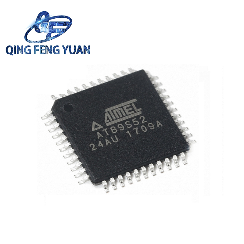 Atmel At89s52-24Au 4Wd Microcontroller Electronic Components Supplies Ic Chips Integrated Circuits AT89S52-24AU