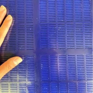 Dewatering Reliable Polyurethane Screen Mesh Linear Vibrating Sieve Mining