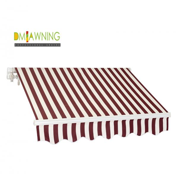 OUTDOOR FOLDING AWNING Customized Aluminum Alloy Full Cassette Motorized Retractable Side Awning