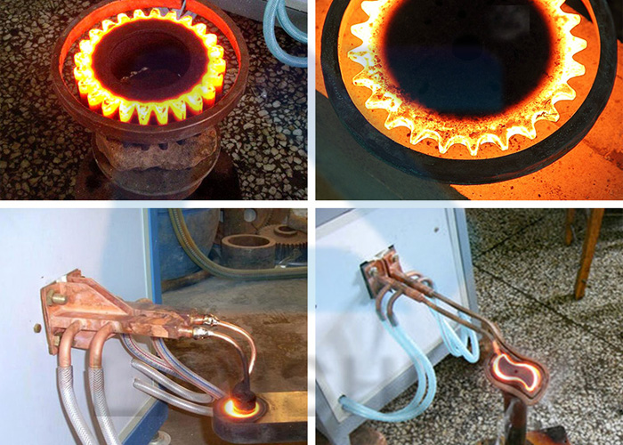 200KW Induction Heat Treatment Equipment For Shaft Hardening Quenching