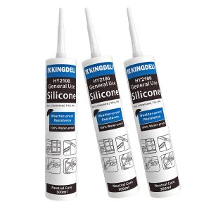  Neutral Silicon Glue Adhesive RTV Silicone Sealant For Glass Manufactures
