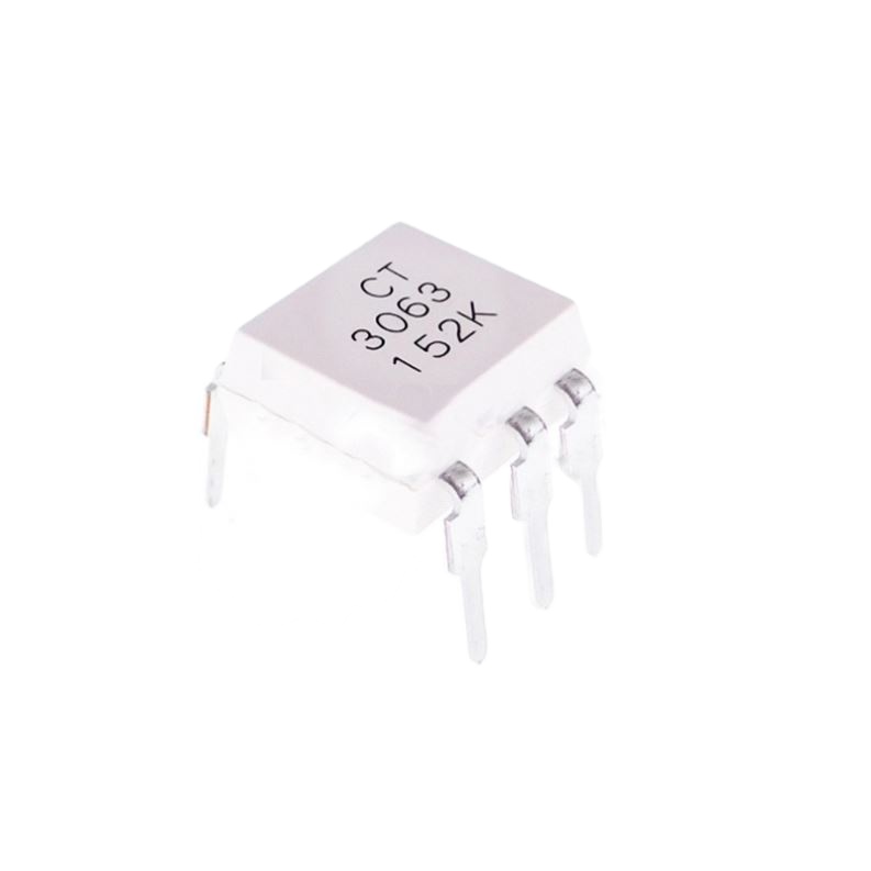 Sensor Connectors Low input power requirement Voltage isolation CT3063 CTMICRO DIP 6 Optical coupling