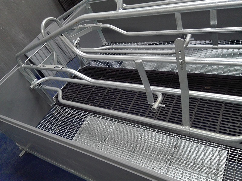 Steel Farrowing crate with galvanized steel materials customized size