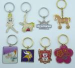 Brass / Copper colorful beautiful promotional metal keyring