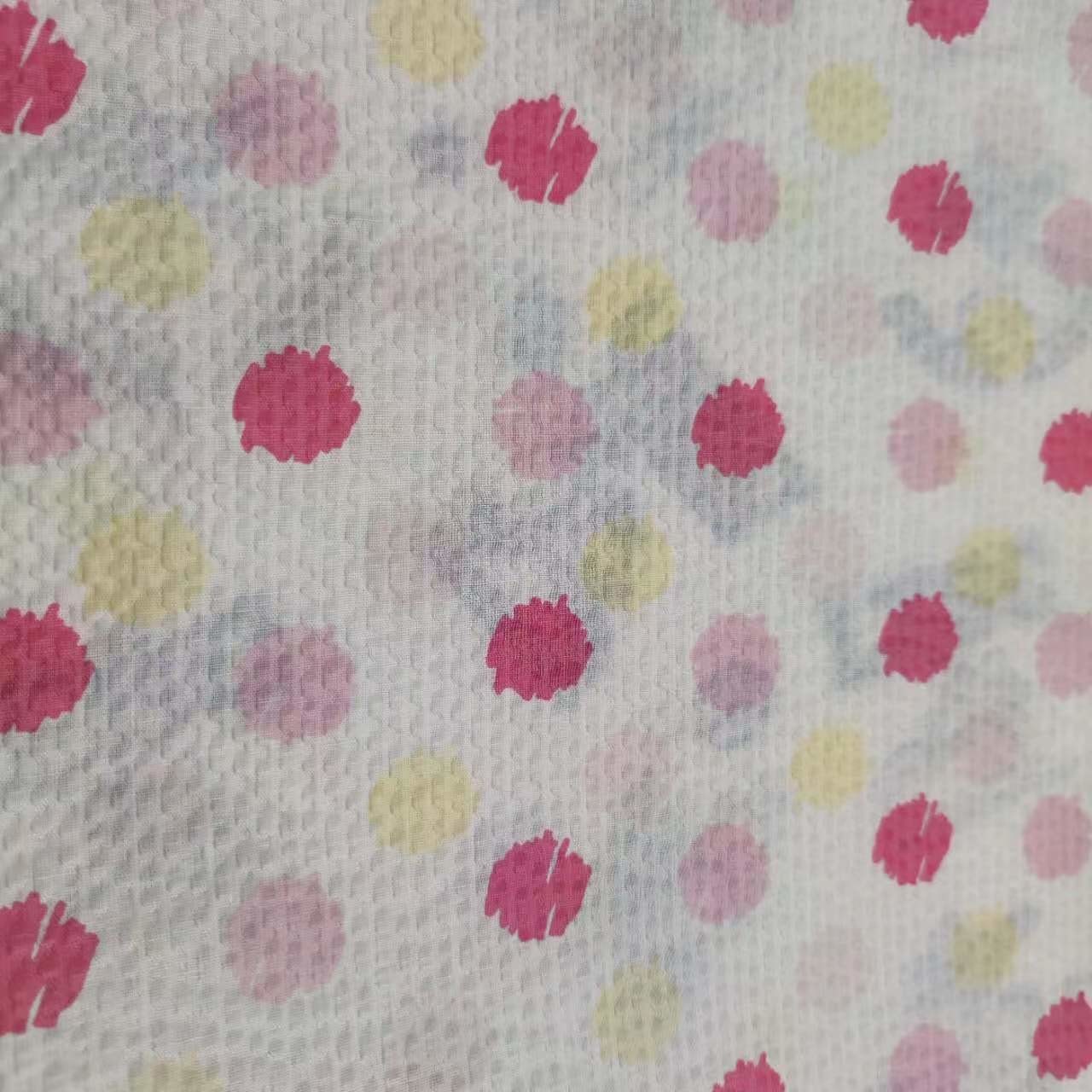 65% Polyester 35% Cotton 105G Bubble Tc Fabric Cute Cartoon Print
