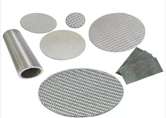 Woven Customized Sintered Metal Mesh Filter 304/316 Stainless Steel