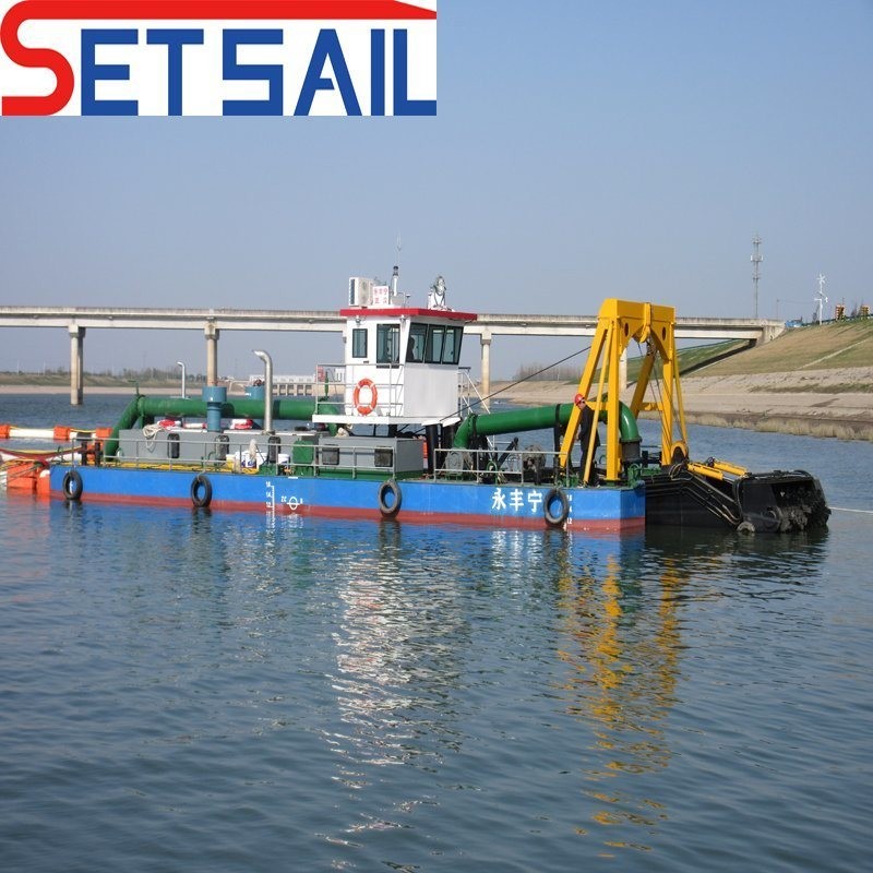 Customized Diesel Engine Hydraulic Motor Trailing Suction Sand Dredger for