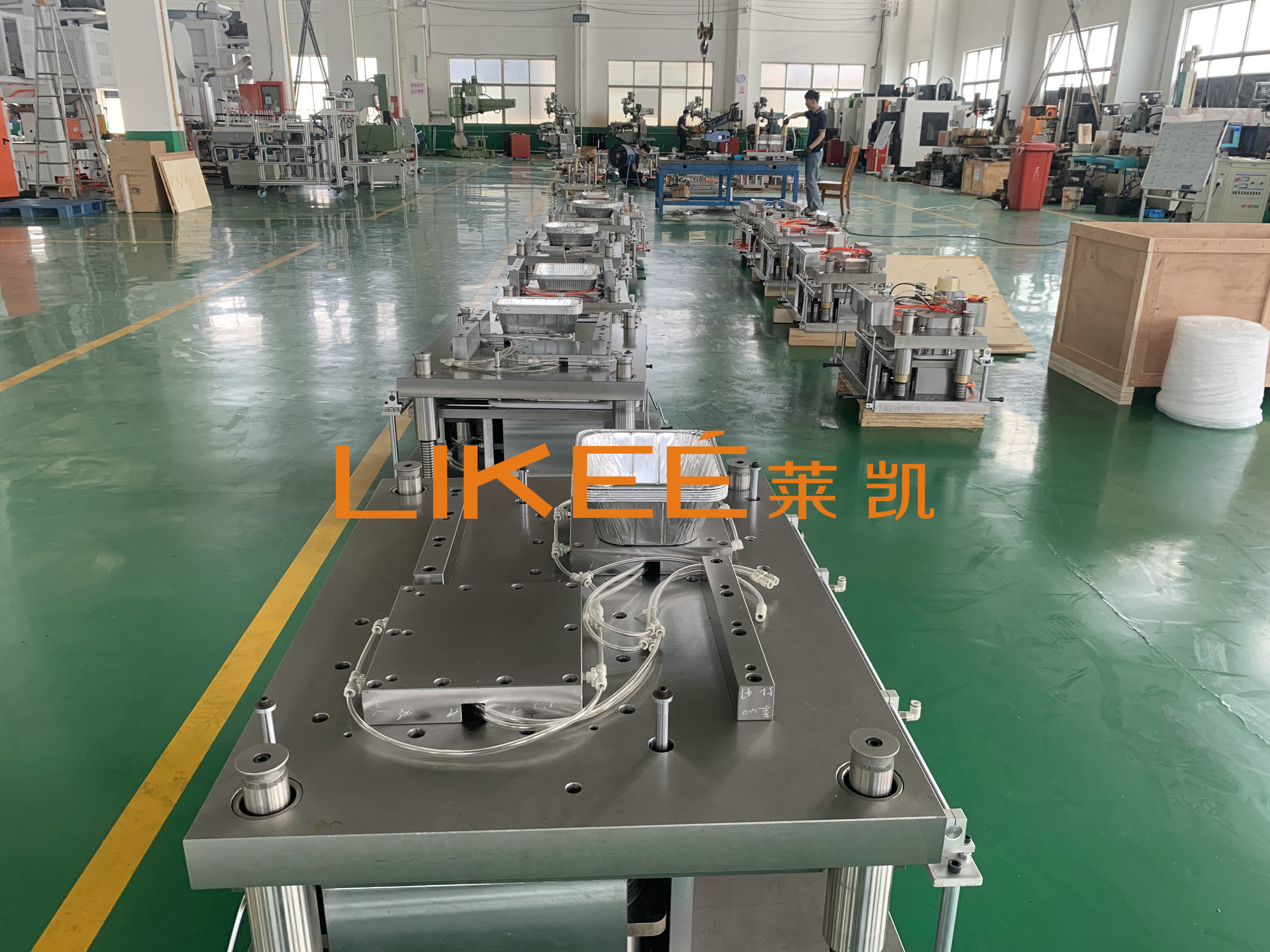 58HRC Aluminium Foil Container Die High Output Foil Container Punching Mould