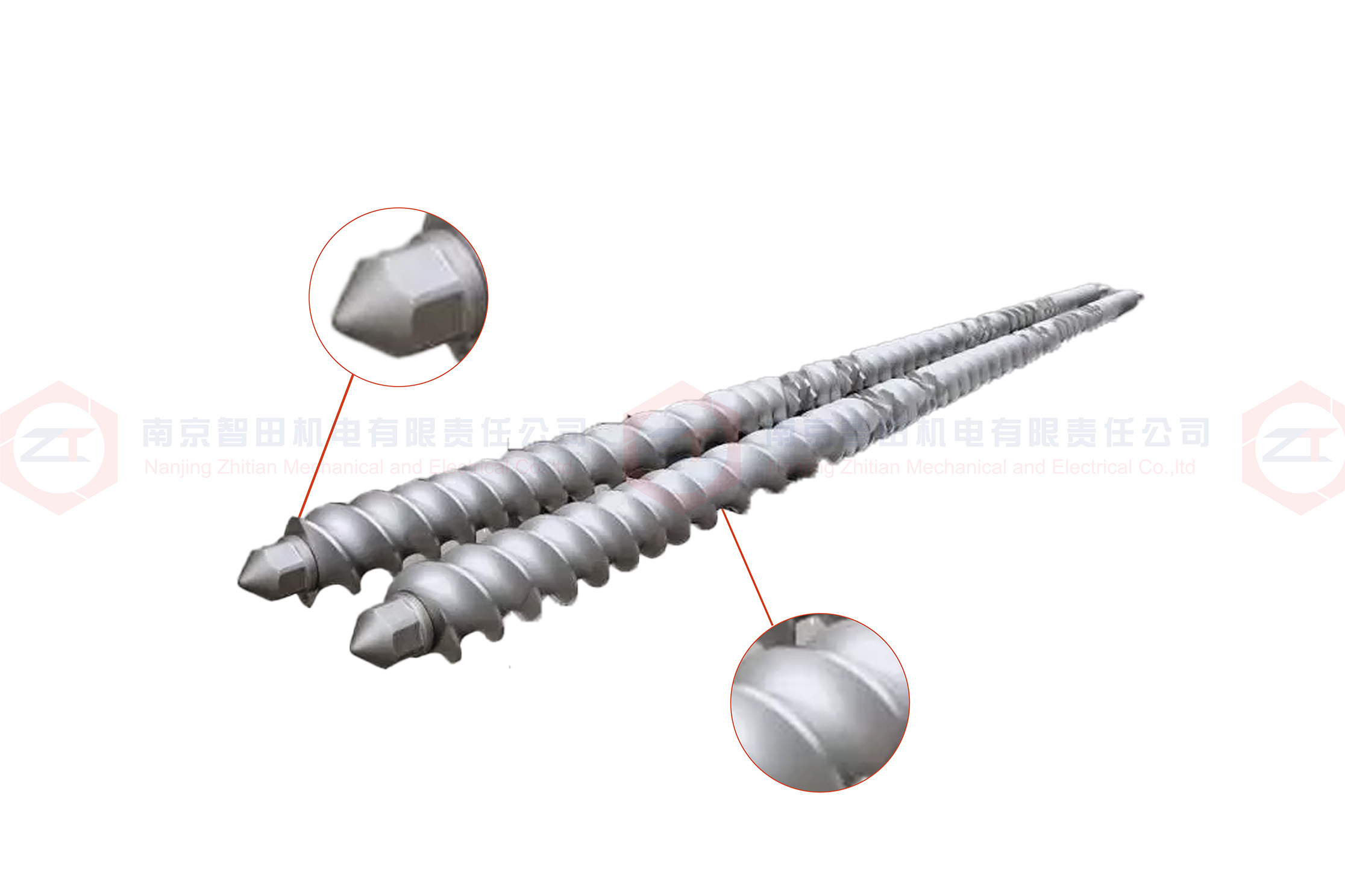 twin screw extruder shaft