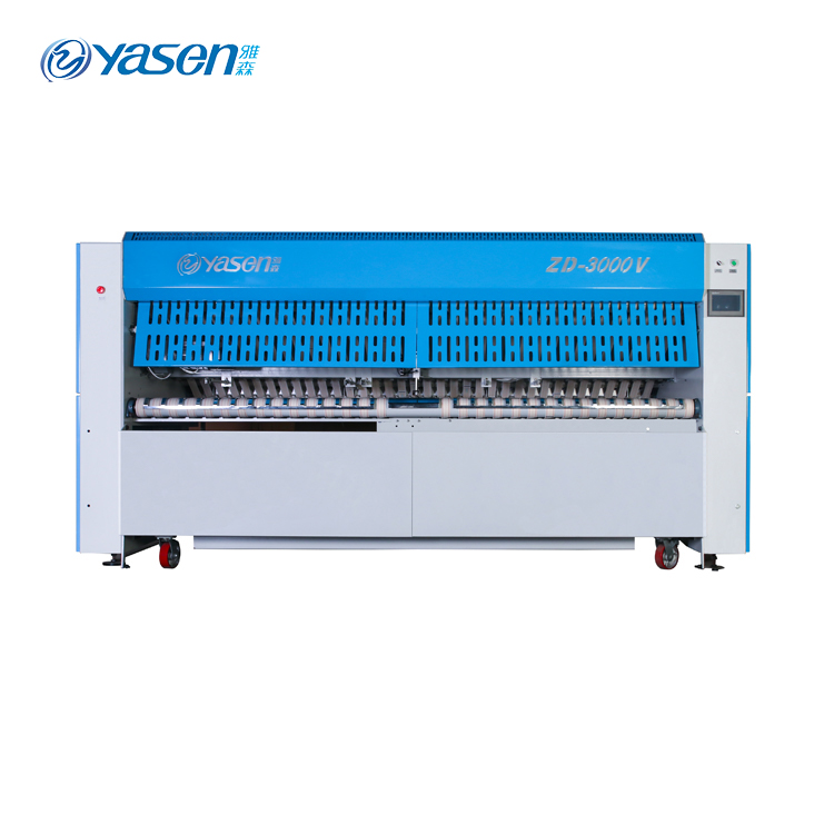 Hot Cement Edge Linen Foldimate Laundry Folding Machine 3000mm Maximum Folded Width