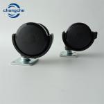 Suitcase PP Threaded Stem Furniture Casters Swivel Plate Casters 50mm